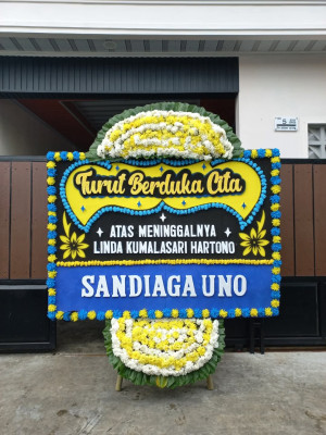 Papan Bunga Duka di Datarnangka
