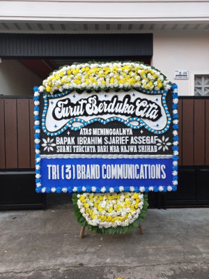 Papan Bunga Duka di Datarnangka